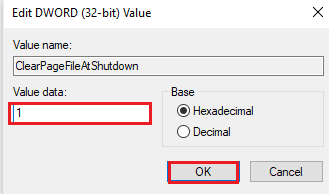 Set Value data as 1 and then click on OK. How to Increase RAM on Windows 7 & 10
