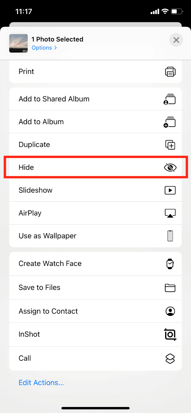 Swipe down and tap on Hide. How to Find Hidden Things on iPhone