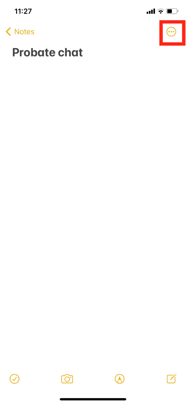 tap on the three dots icon