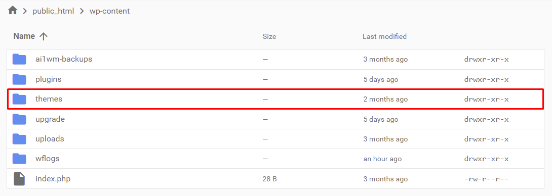 Functions file in wp_content folder.
