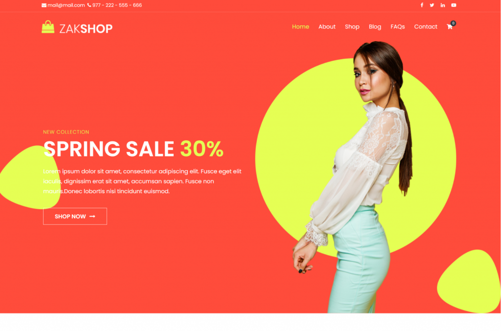 Zakra WordPress eCommerce Theme