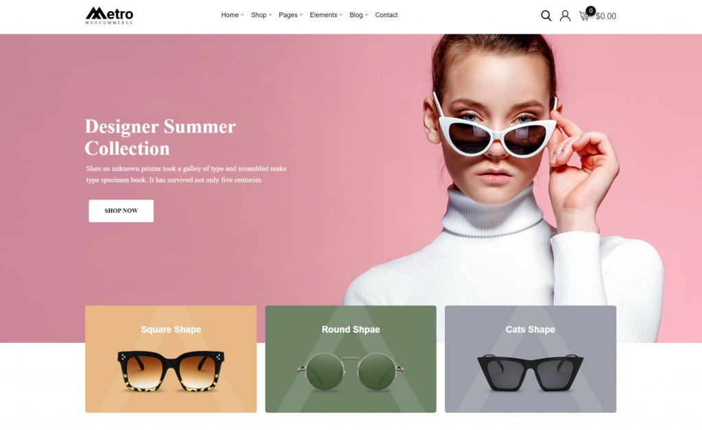 Metro WordPress eCommerce Theme