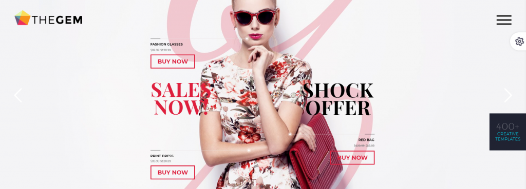 The Gem WordPress eCommerce Theme
