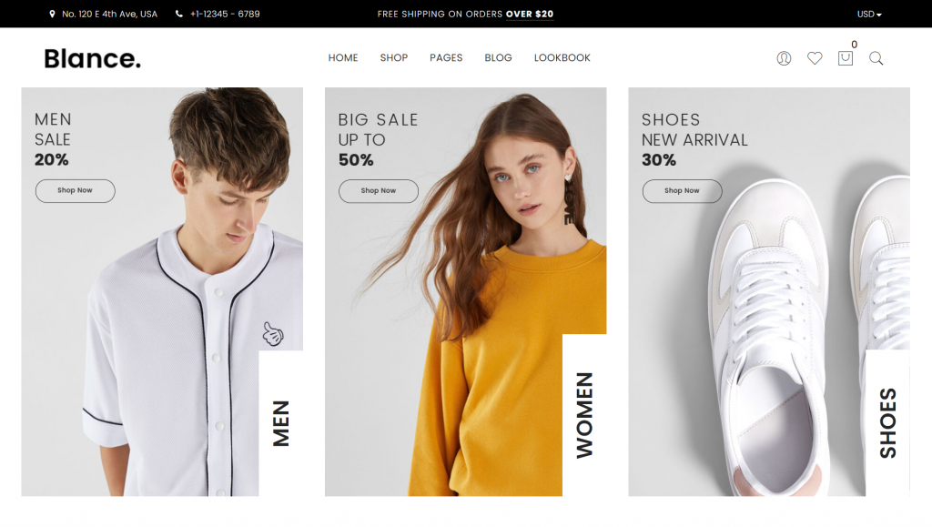 Blance WordPress eCommerce Theme