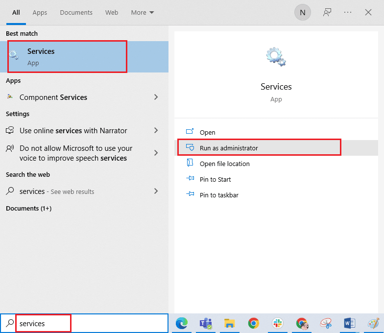 open Services as administrator. Fix Not Currently Using Display Attached to NVIDIA GPU Desktop Issue
