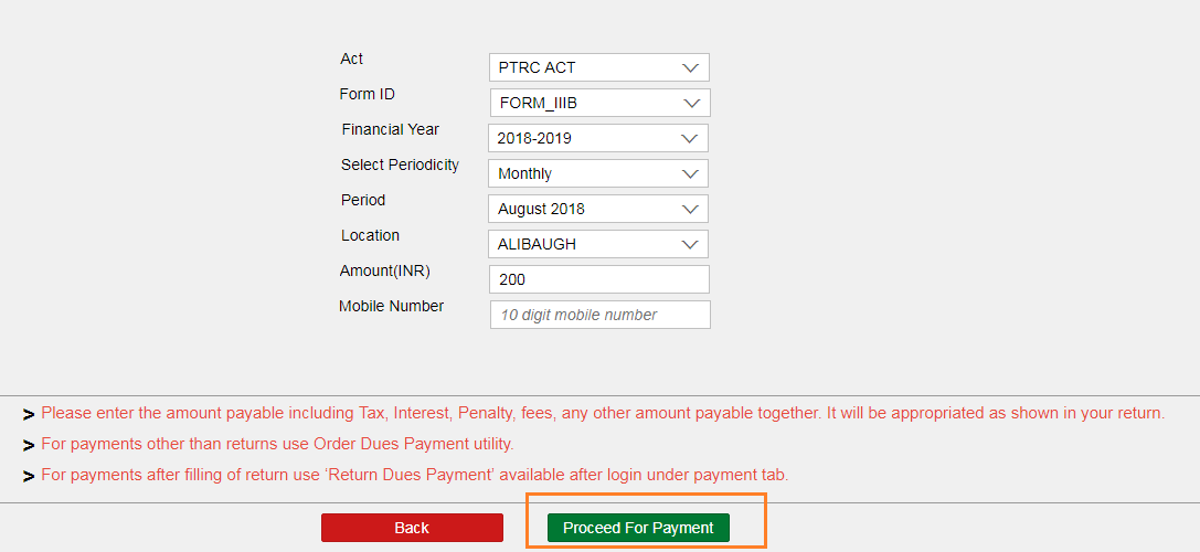 Due Date For Payment Of Professional Tax In Maharashtra