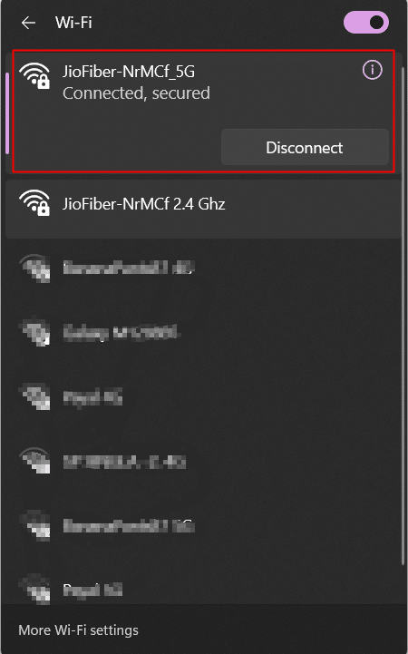 make sure you are connected to 5GHz and not the substandard 2.4GHz