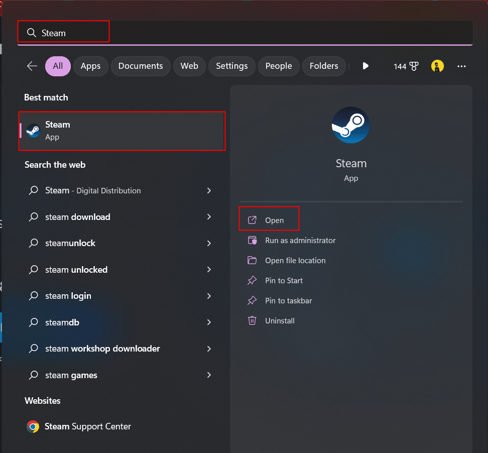 open steam. Fix Titanfall 2 Error 429 Connection to Server Timed Out on PC