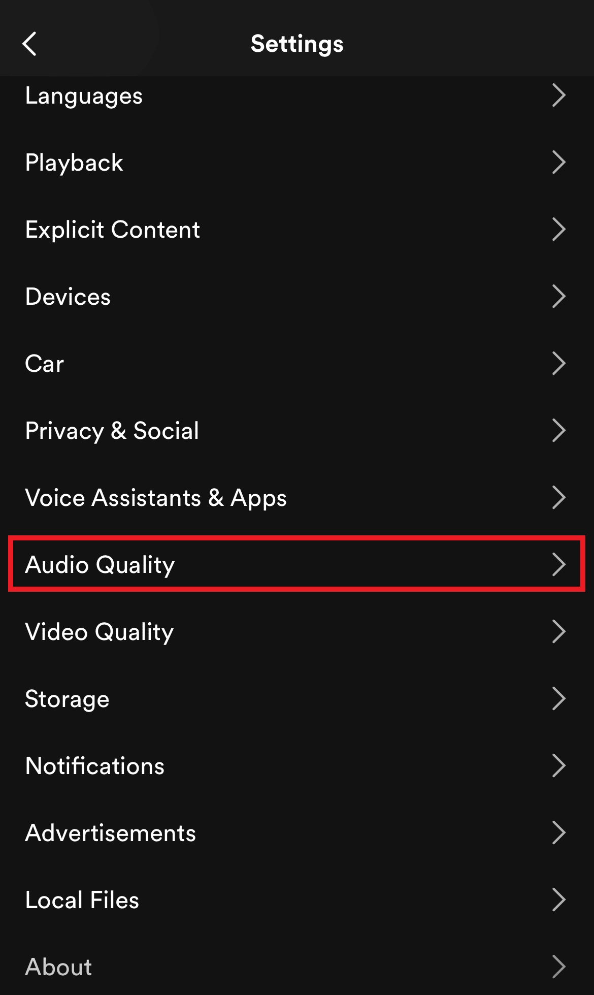 Tap on Audio Quality. 11 Ways to Fix Spotify Randomly Skipping Songs