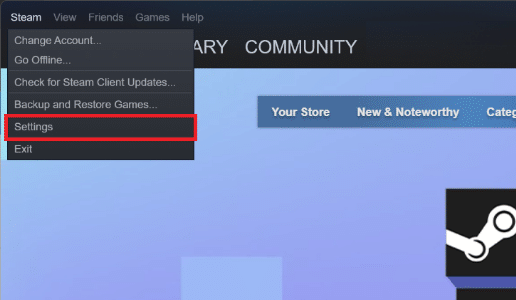 Steam Settings. 8 Ways to Fix Steam Store Buttons Not Working