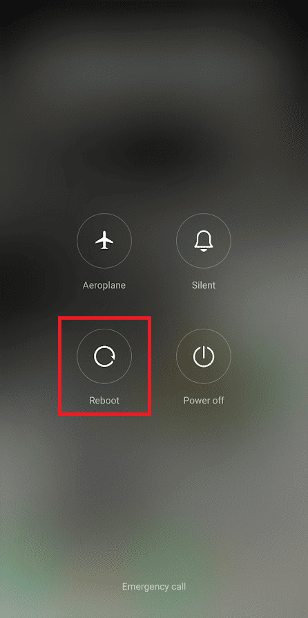 Restart or Reboot Android