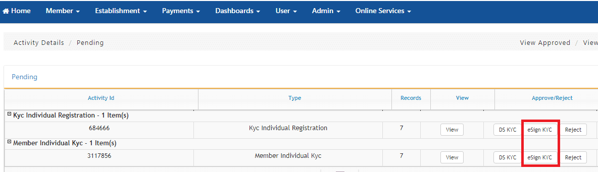 Approve KYC In EPF Without Digital Signature