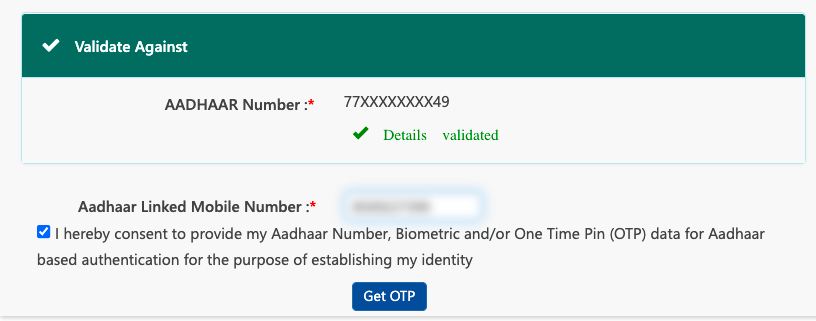 PF portal password change,