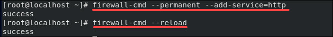 Create a firewall rule to allow HTTP traffic.