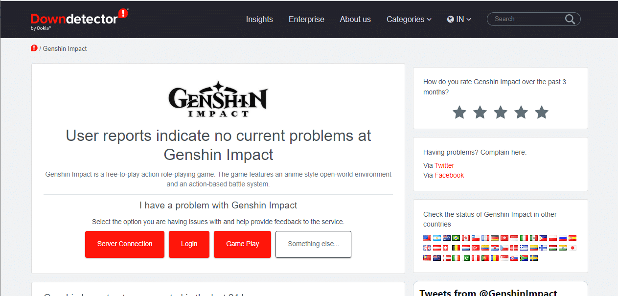 Genshin Impact server status. 7 Ways to Fix Genshin Impact Error Code 31 4302