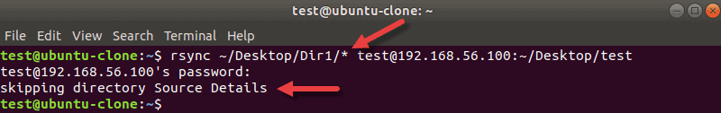 rsync excluding subdirectories during a transfer