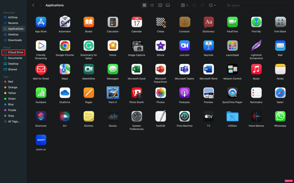 go to the iCloud Drive folder | What is Instagram Back Up?