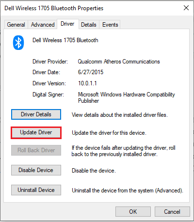 Update Driver