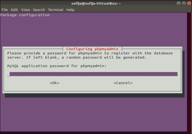 configuring phpmyadmin3