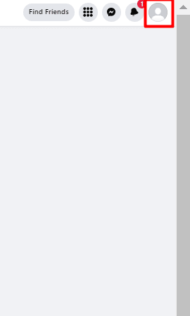 After signing in, click the Profile icon, which may be found on the right side of the main screen.