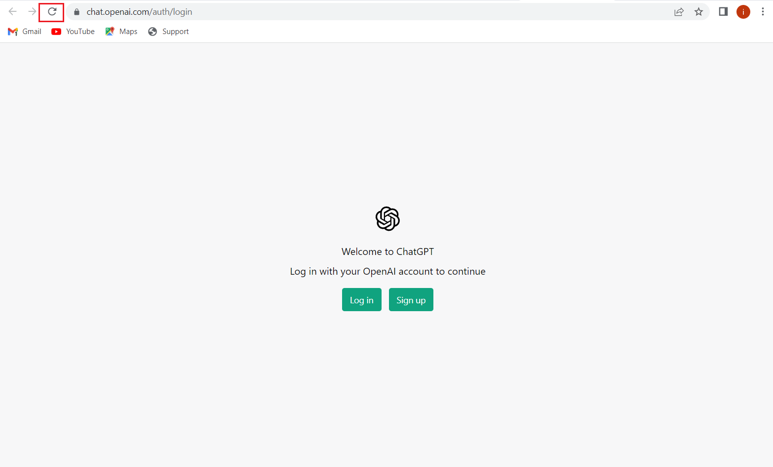Reload ChatGPT