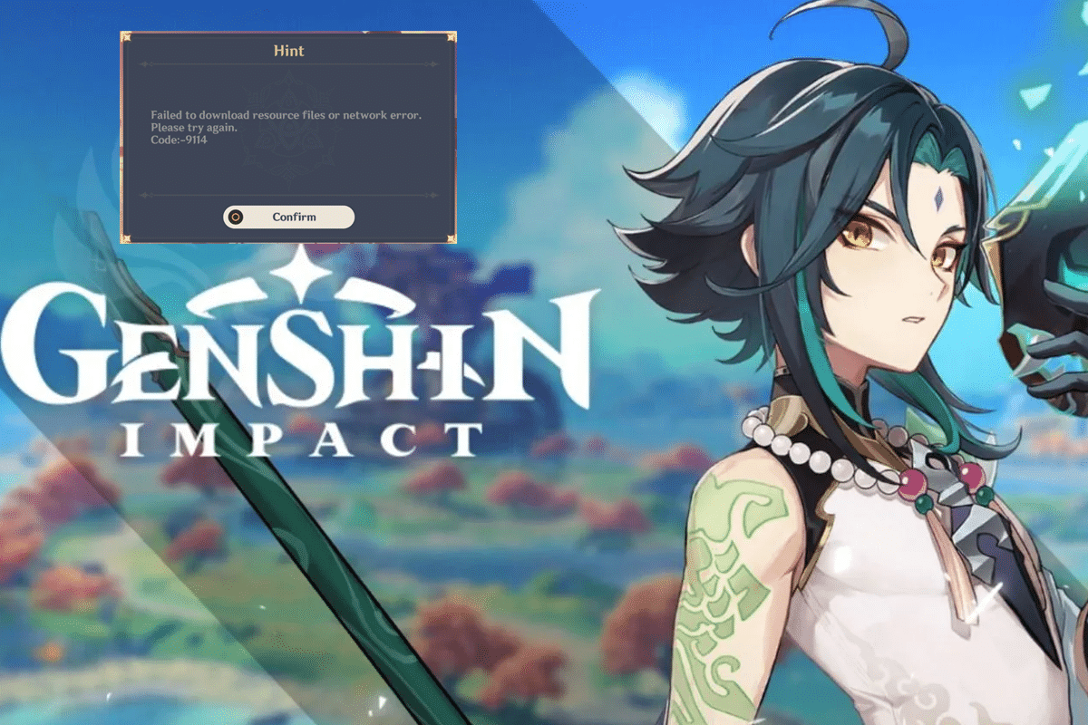 Fix Genshin Impact Error Code 9114