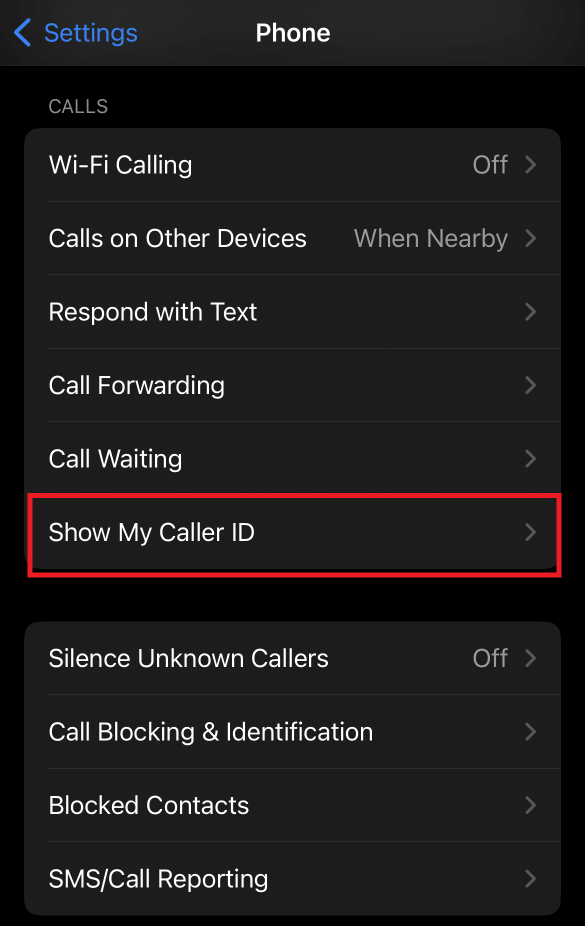 Tap on Show My Caller ID. How to Know If Your Blocked on iPhone Without Calling