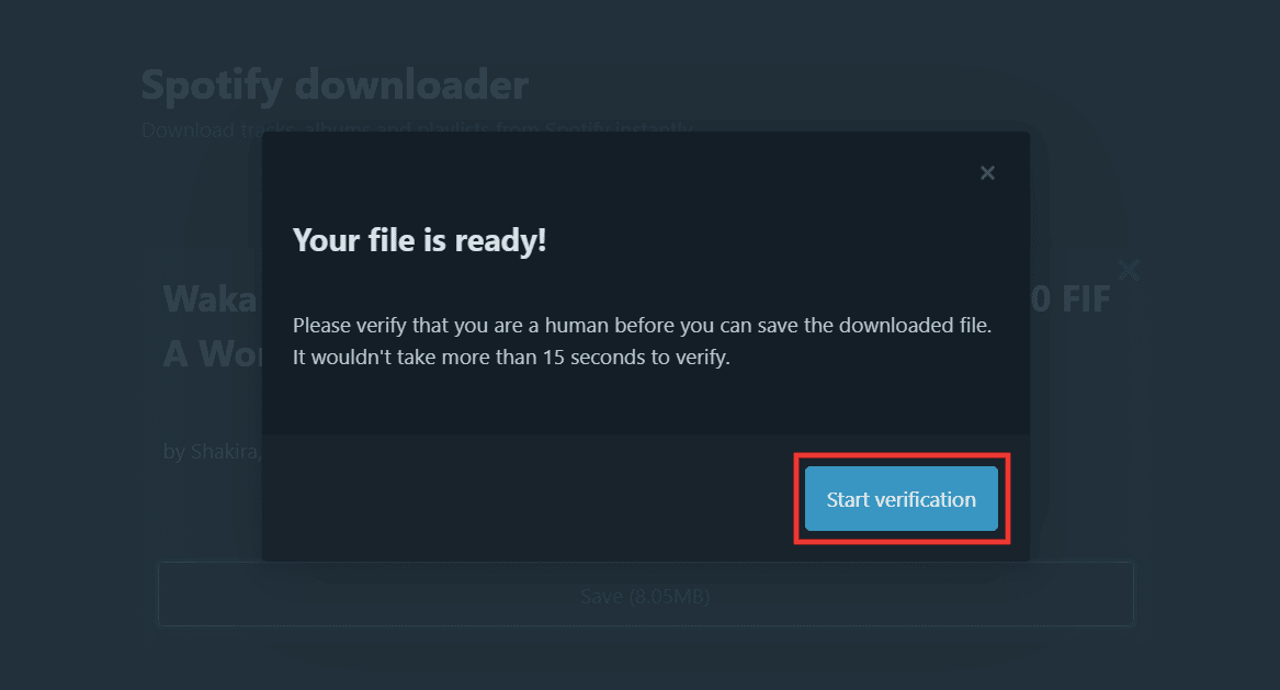 click on Start verification. 9 Ways to Get Spotify Premium Free Forever
