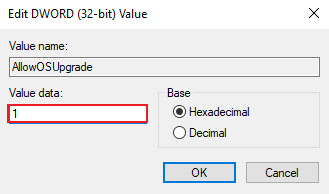 Set its value to 1