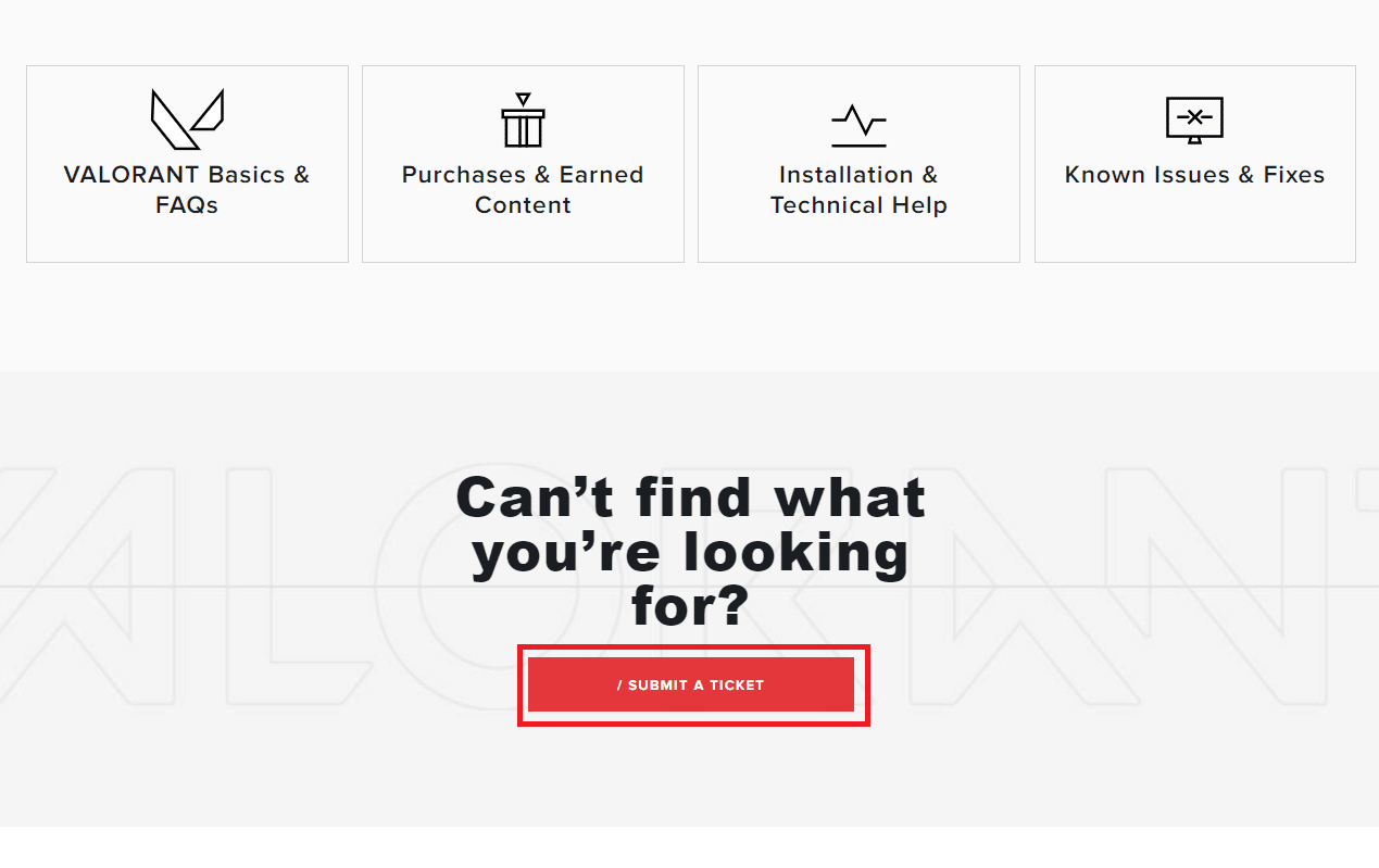 Scroll down and click on SUBMIT A TICKET | How to Delete Your Riot Account