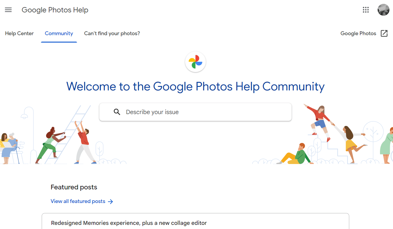 Google Photos Help Community page | recover permanently deleted files from Android