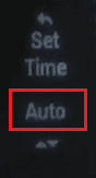 Tap on Set Time Auto