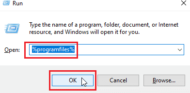 type programfiles and click OK