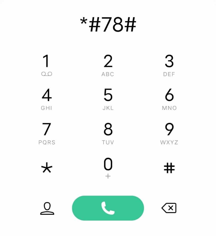 dialing pad. Fix Phone Not Allowed MM6 Error