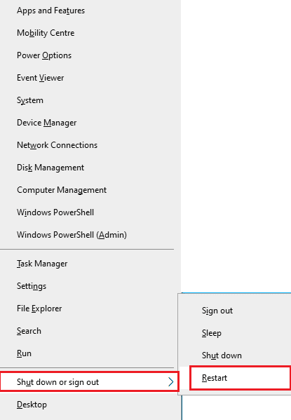 Select Shut down or sign out. Fix Arbiter.dll Was Not Found in Windows 10
