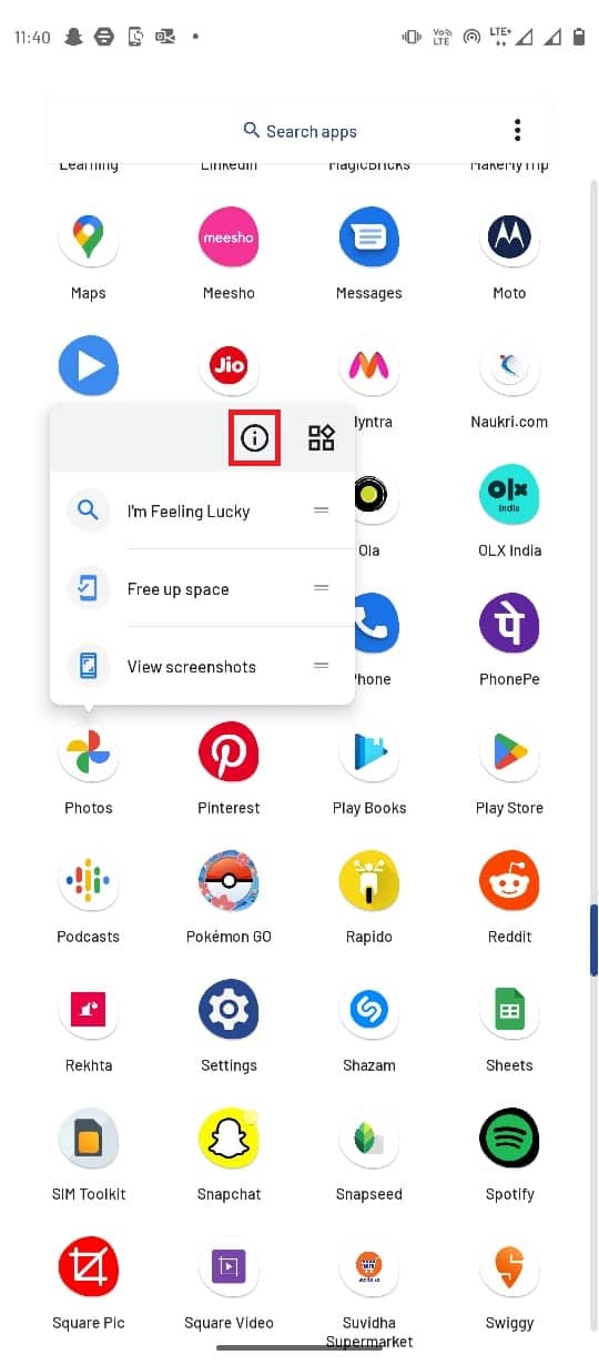 Long press on the Google Photos app icon and select App info. Fix Google Photos Unable to Save Changes