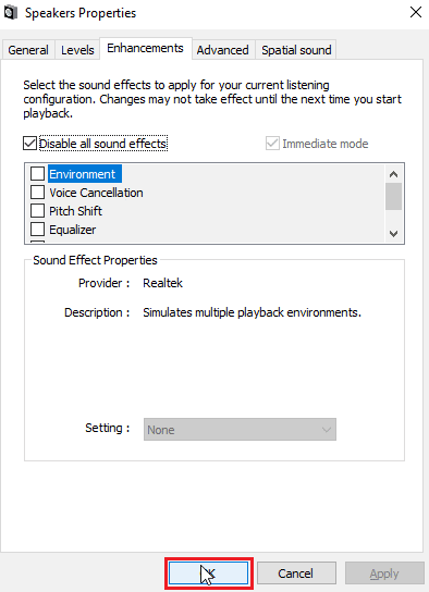 click ok