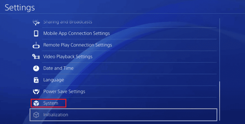 select System