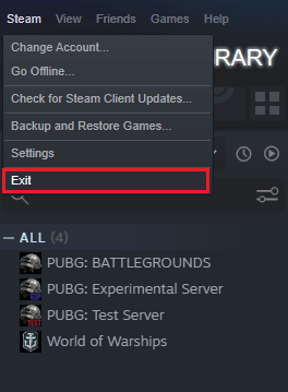 Select Exit