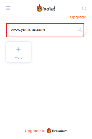 go to youtube.com in hola ip address changer extension tool