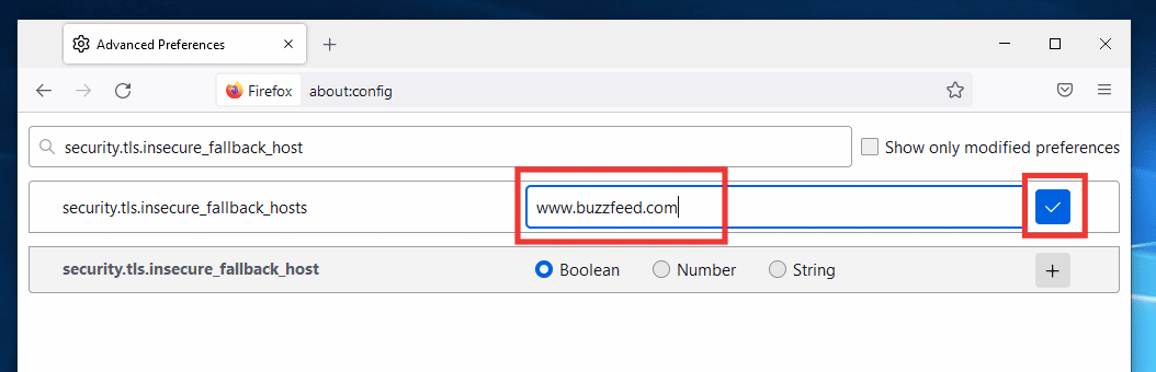 enter the website link into the dialog box and click on right tick icon. How to Fix Mozilla Firefox Problem Loading Page