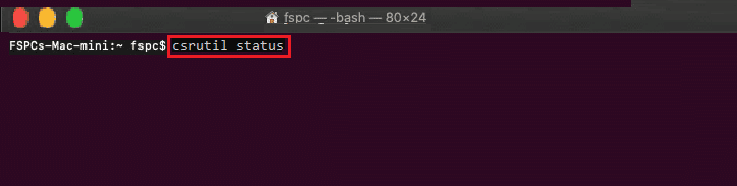 csrutil status command macOS terminal. Fix Virtualbox Unable to Insert Virtual Optical Disk