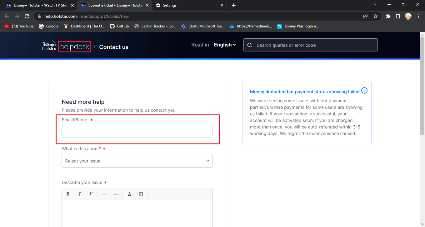 enter email or phone number. Fix Disney Plus Login Page Not Loading
