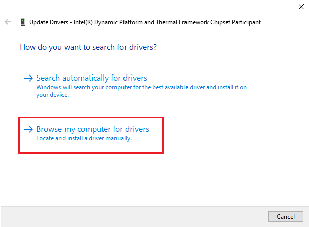 Click on Browse my computer for drivers. Fix Windows Found Drivers for Your Device but Encountered an Error
