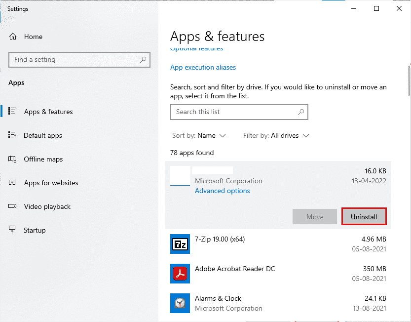 click on World of Warcraft and select Uninstall option. Fix Twitch App Not Detecting WOW Game and Addons