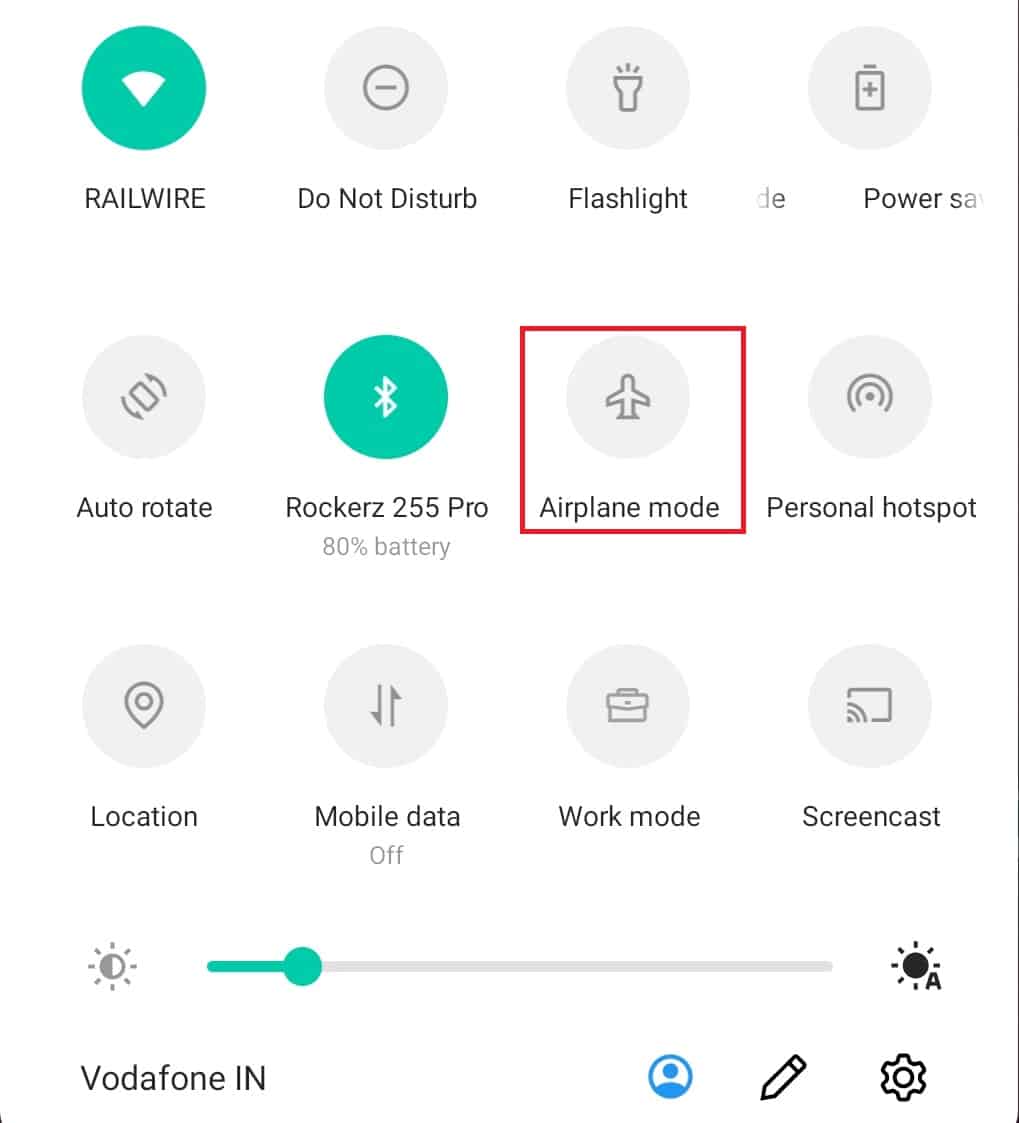 Wait for a few seconds and tap on the Airplane mode icon to turn it Off. Fix SIM Card Not Working on Android