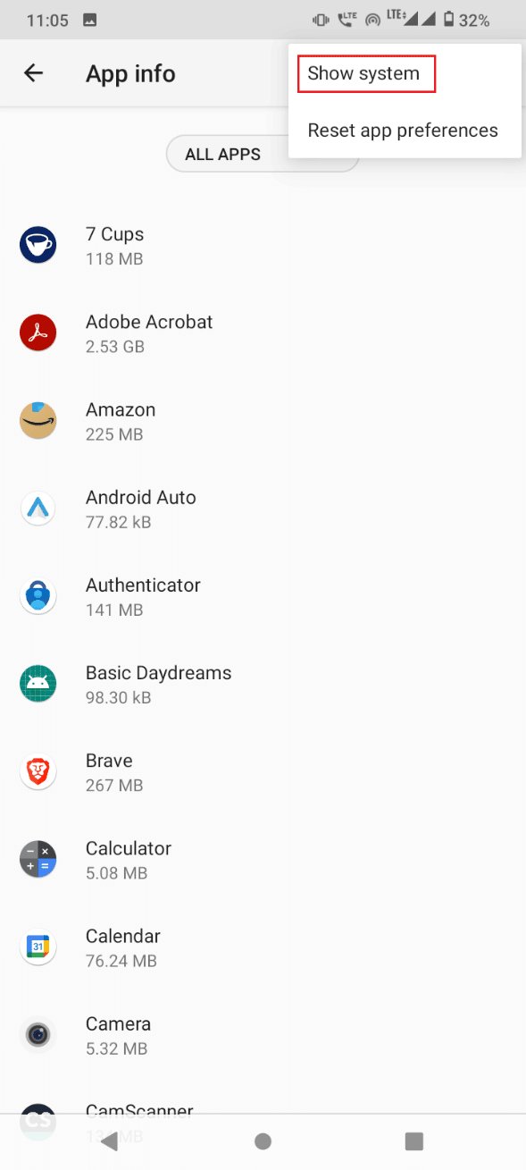 tap on show system