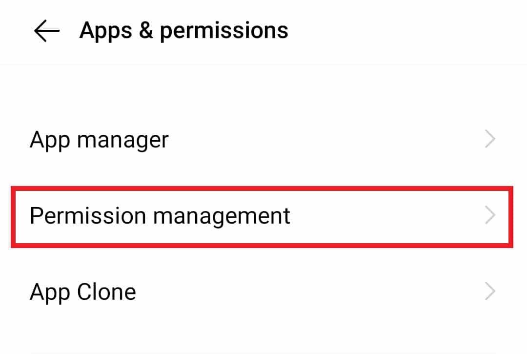 Open Permission management