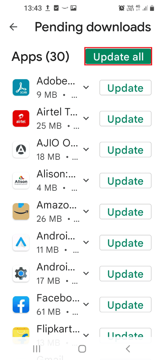 Update the apps. Fix LG V10 Bootloop Problem