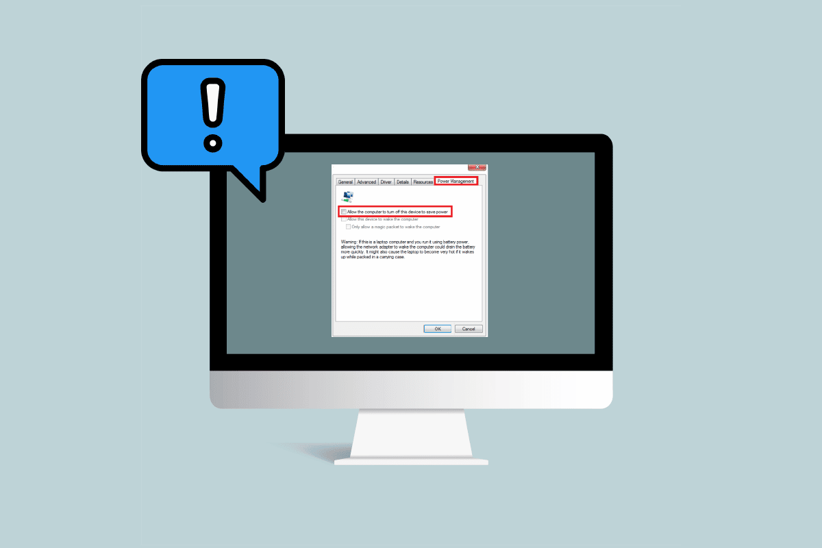 Fix Device Manager Power Management Issue in Windows 10